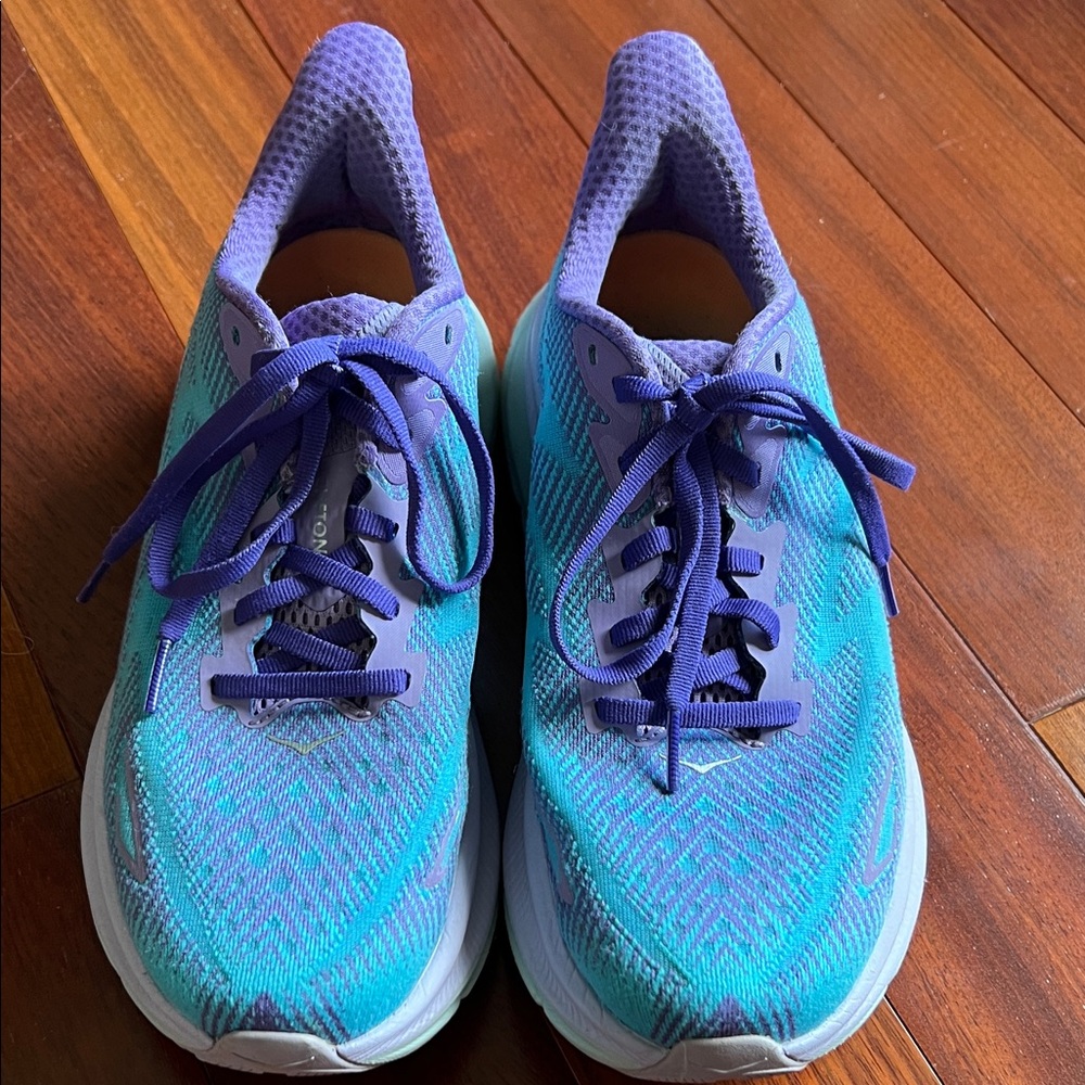 Hoka One One Clifton 9 Teal Lilac (Limited edition color)